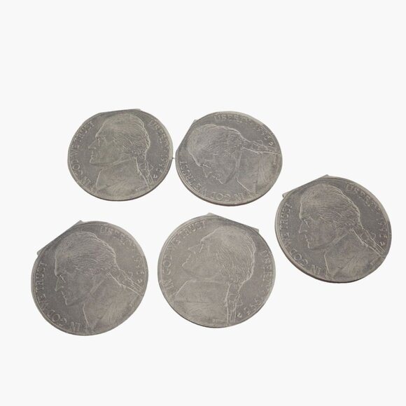 Note Pads Memo Coin Shaped Quarter Nickel Dime Pen lot 24 - Picture 8 of 16